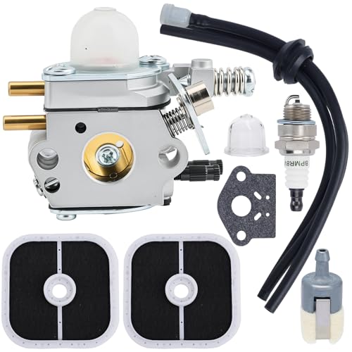 Powtol SRM 2100 Carburetor for Echo SRM 2400 SRM-2100 SRM2100 GT2000 PE2000 SRM2400 PE2400 GT2000R PPF2100 PPT2100 SRM2110 PP1200 PP800 PAS2000 String Trimmer Replace C1U-K52