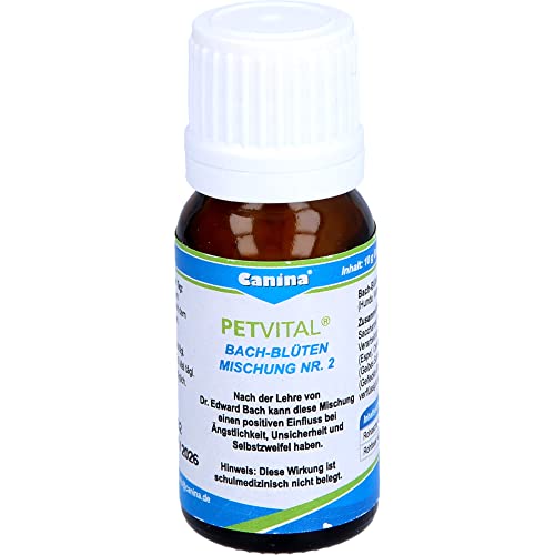 PETVITAL Bachblüten Nr.2 Globuli Vet. 10 g