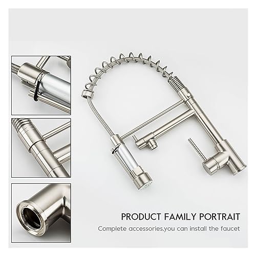 Robinet de cuisine double commande pour simplifier la vaisselle familiale au quotidien - 5
