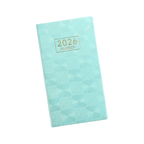 Pocket Weekly Planner 2026 Hardcover Notebook Memo Book Colorful with Lined Pages for School & Office Motor Gear Removal Tool Hi