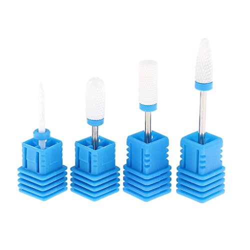 CALANDIS 4 Pcs Nail Polishing Cuticle Removal Nail Drill Bit Manicure Nail Care Tool | 4pcs Nail Art Drill Bit - Image 3