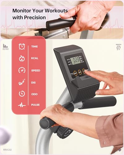 image for YOSUDA Recumbent Exercise Bike for Home, recumbent bikes for seniors w