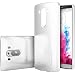 LG G3 case, Caseology® [Ultra Slim Series] [White] Protective Hard Snap-on Cover [Armor Plate] LG G3 case