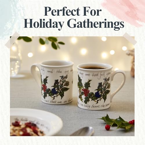 Set de 6 mugs Portmeirion Holly and Ivy miniatura 6