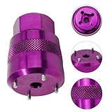 Herramienta de extracción de cubierta de manivela DUB de aleación de aluminio para SRAM BB30, alta precisión, acabado CNC (morado)
