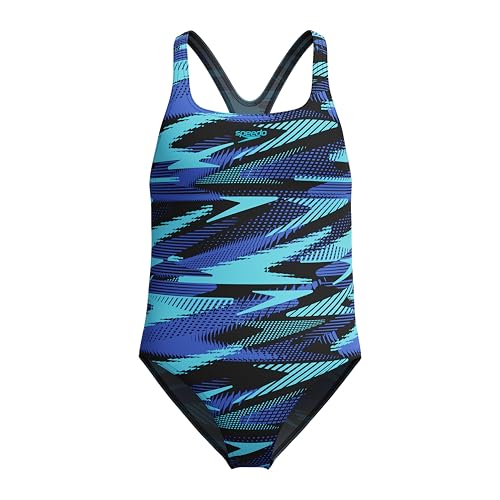 Speedo Mädchen Hyperboom Allover Medalist Badeanzug | Schnell trocknend |...