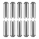 DTGN M4 x 10mm(DxL) Geschlitzt Feder Pin - 20Pack - Gut für Haus Maschinenverschluß - 304 Edelstahl Feder Dübel Spannung Rolle Pin - Silber