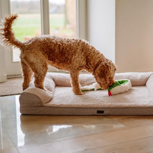 Nobby Plüsch Schlange für Hunde, grün 85 cm, 1 Stück