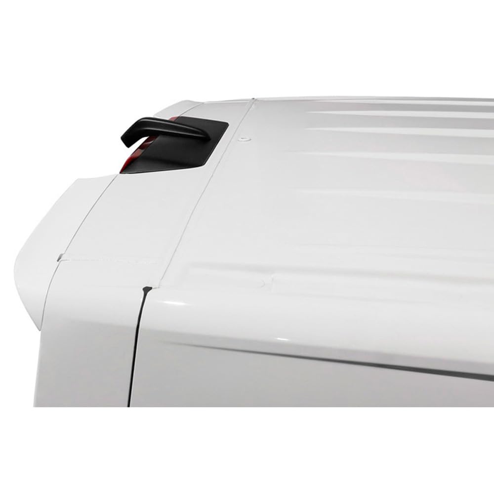 RDX Racedesign Roof spoiler compatible with Volkswagen Crafter (H2) & MAN TGE (H2) 2017- (with 2 barn doors) (PU)