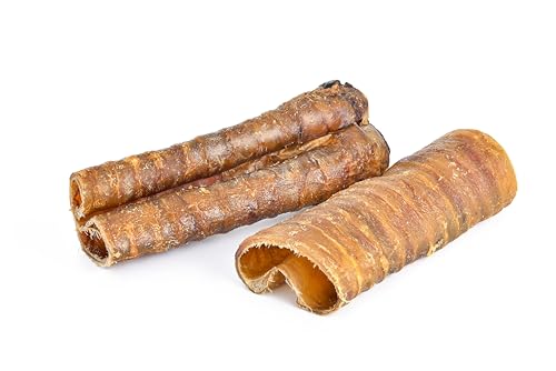 Kaureks Natur, Pferdestrossen Luftröhre 1000g, Schlund, Kausnack, Hundefutter, Kauartikel, Hundeleckerlies