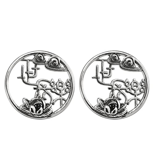 Boucles d'oreilles en Jade Naturel et argent le cadeau idéal pour femme