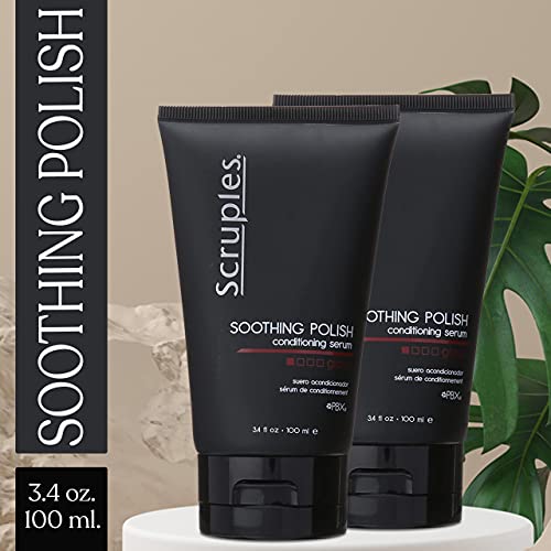 Scruples Soothing Polish Conditioning Serum - Detangler & Anti- Frizz Leave-In Gloss - Get Shiny, Healthy Hair - Conditioner For Men And Women With Any Hair Type (Pack Of 2) #TOP5