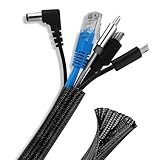 Taille : longueur : 3m, diamètre 13mm, diamètre extensible. La longueur est suffisamment longue pour être facilement coupée à la bonne longueur et installée. Il est recommandé de couper la gaine du câble avec un couteau chaud et un briquet pour brûler les extrémités après la coupe afin d'éviter l'abrasion.