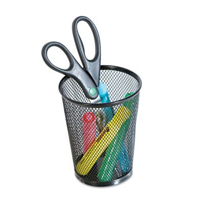 Tasse à crayons en maille Noir Universal One stoppe le désordre