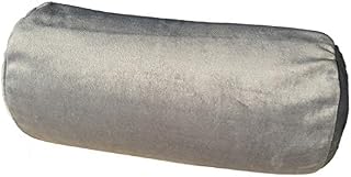 Squishy Deluxe Microbead Bolster Pillow w Removable Velour Cover  Neck and Lower - Compare price
