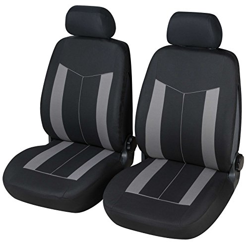 Preisvergleich Produktbild Budget 13411 Autositzbezug Lando, Schwarz / Grau