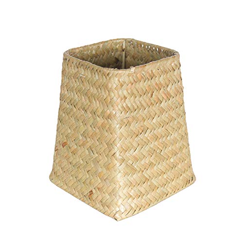 EFE Flower Baskets Set Fe Hand Woven Wicker Basket Seagrass Organizer Flower Vase Storage Pot Rattan Crafts