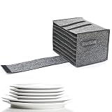 Harrod 2 Pcs China Organizer,Foldable Washable Tear China Storage Containers | China Tableware Organ