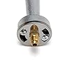 ppztkk Gas Orifice Connector Brass Propane, Replacement Air Shutter with Spring for Bayou Classic BG10 Burner #1