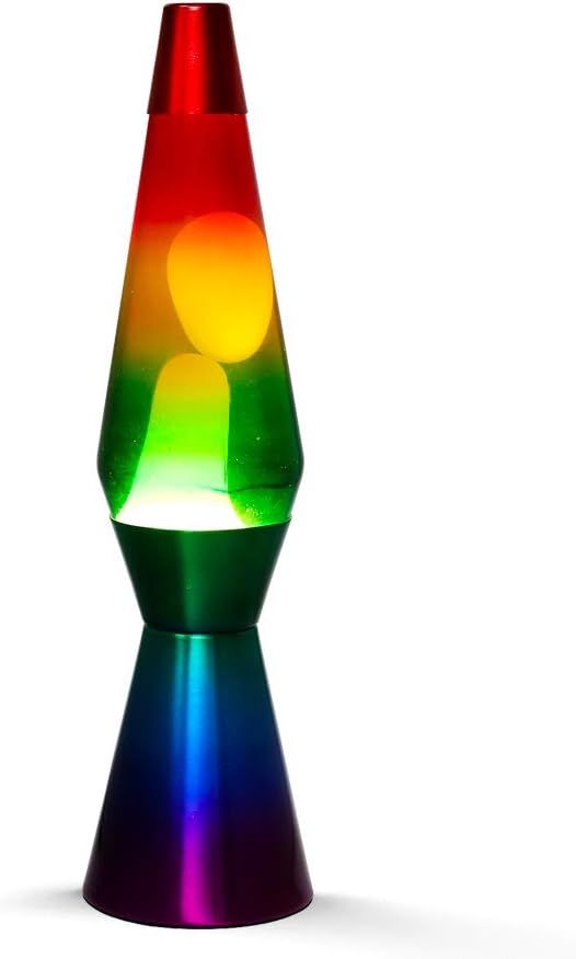 ITOTAL Lampe à Lave Magma & Glitter (Rainbow) Amazon.fr
