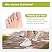 Bukihome Silicone Toe Protectors – Silicone Open Pinky Toe Sleeves for Hammer Toes, Corns, Calluses, Blisters – Soft Gel Protector Toe Cushions for Pain Relief - 20 Count