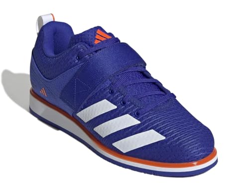 adidas �j�����p ��l�p �p���[���t�g 5 �E�F�C�g���t�e�B���O�V���[�Y, Lucid Blue/White/Impact Orange, 6 Women/5 Men