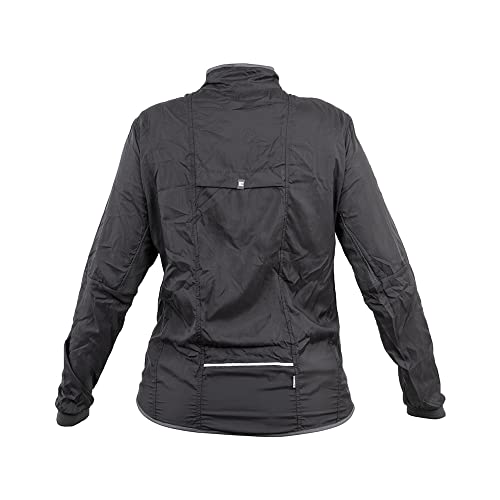 Jaqueta Corta-Vento Fluid CURTLO - Feminino, tam. M, cor chumbo