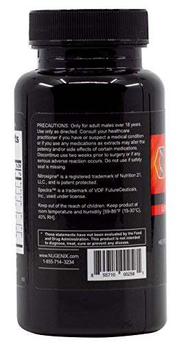 Nugenix Sexual Vitality Booster - Ultra Premium Performance Amplifier for Men - Nitric Oxide Supplement, 63 Capsules - Image 5