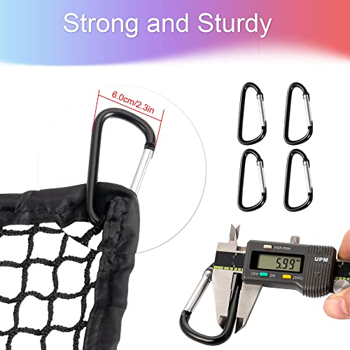 Golf Sports Practice Barrier Net Hitting Nets,Heavy Duty Ball Netting High Impact Nets Containment For Hitting,Driving And Chipping.nets 10X10Ft/10X15Ft/10X20Ft/15X15Ft, Black #TOP4