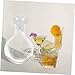 HAKIDZEL Stylish Japanese Ice Wine Glass Decanter Inclined Mouth Whisky Wine Dispenser Water Jug