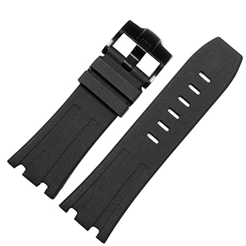 Bracelet montre AP 15703 caoutchouc 28mm anti transpiration usure