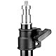 NEEWER Mini-Aluminium-Fotografie Hintergrund Beleuchtung Stand (81,2cm/32Zoll) für Reflektor/Softbox/Beleuchtung/Sonnenschirme