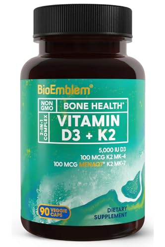 BioEmblem Vitamin D3 K2 Capsules