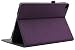 Apple iPad Air 2 Case - ProCase iPad Air 2 Dual View Case (horizontal and vertical display) - Rotating Cover Case with Stand exclusive for 2014 Apple iPad Air 2 (iPad 6th Gen, iPad Air 2nd Gen, Air2) (Purple)