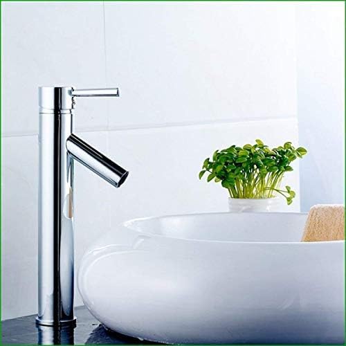 Mitigeur de salle de bain en laiton chromé satiné YRYRYW robinet eau chaude et froide Fengong