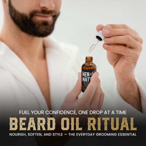 Men Matter & Co Cedarwood Beard Oil - 50ml Organic Moisturizer - Image 5