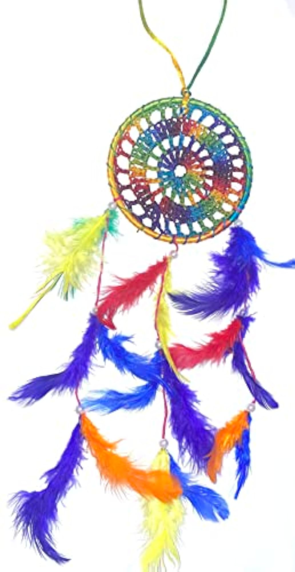 Dream Catcher Magnificence - Small Dia 3inch, Multicoloured