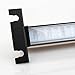 Clidr 80 Led Strobe Light Windshield Car Flash Signal Emergency Warning Light Fireman Police Light Bar Beacon Car Truck Stroboscopes (white green)