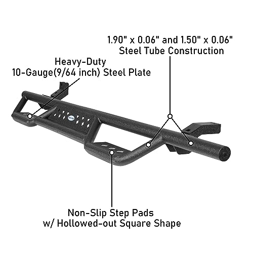 Estribos laterales para Ford Bronco 2021-2026 4 puertas miniatura 6