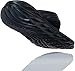 Hoka Men's Ora Recovery Flip Flop, Black/Dark Gull Gray, 13
