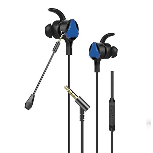 Headset Fone De Ouvido Gamer Power Celular Microfone Removível Ps4 Ps5 Xbox e Computador Azul