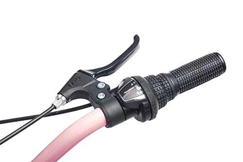 sun baby Mädchenfahrrad 20 Zoll Radgröße Heart Bike zur Auswahl 6 Gang Shimano Kinderfahrrad Kinderrad für Mädchen von 6 bis 10 Jahre verstellbare (Rosa, 20 Zoll)