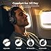 Falebare Noise Cancelling Headphones, Bluetooth Headphone Over The Ear Headset Wireless Bluetooth with Mic, 80H Playtime, Deep Bass, Comfort Fit, Portable Lightweight Headphones for Travel, Home
