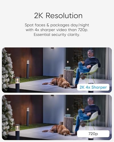 Image of VSTARCAM 2K Solar Security Camera Wireless Outdoor, Free Cloud & SD Storage, No-Drill Magnetic Mount, 5G /2.4G Dual-Band WiFi 6, Motion Alerts, 6-Month Battery, Color Night Vision, IP66, 2-Way Talk