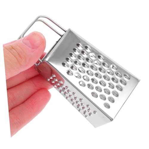 ULTECHNOVO 2 piezas Rallador mini de acero inoxidable miniatura 4