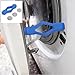 Front Load Washer Door Prop, Washer Door Prop Magnetic, ,Flexible Single Port Washing Machine Door Prop for Front Load Washing Machines to Keep Dry and Open(blue)