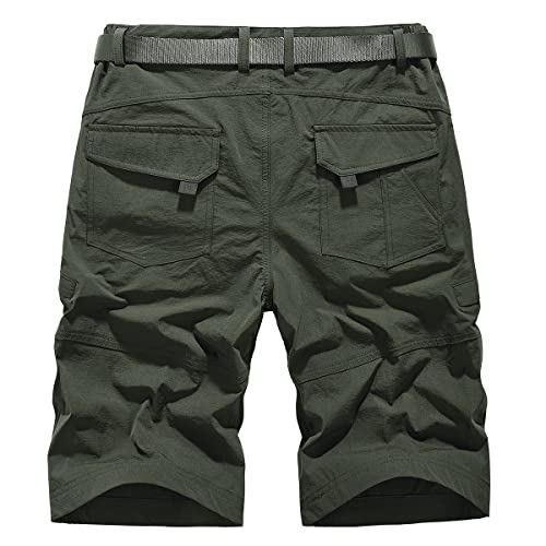 Yameekamulga YAA1835-56 Men'S Outdoor Stretch Quick Dry Cargo Pockets Hiking Camping Fishing Athletic Shorts thumb #1