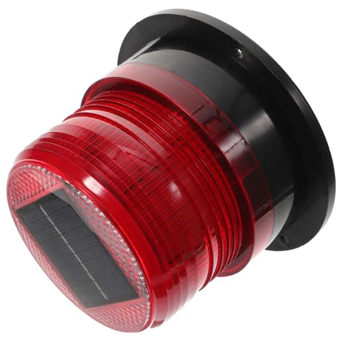 Luz de seguridad LED solar evita accidentes señalización magnética coche