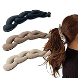 💘【Fischförmiges Design】: Fischförmiger Kamm, süß und interessant, mit kleinen Kurven und mehrzahnigem Kamm, der sich Ihrem Kopf anpasst und die Haare gut greift und nicht so leicht abfällt. Französisches Design und langlebige Materialien machen sie äußerst schön und raffiniert.