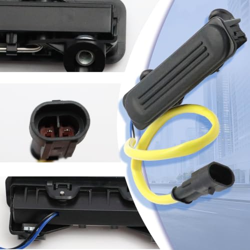 Zoyatech Interrupteur de déverrouillage de hayon pour Fiat Doblo 51829929 - Poignée d'ouverture de hayon de voiture – vue 6
